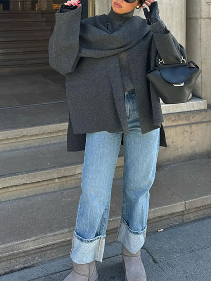 Zwei Set Sweater aus Baumwolle