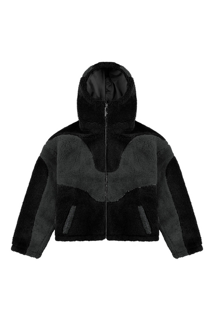 Trendy Fleece Jacke
